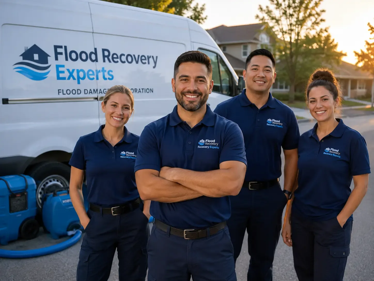 Flood Damage Cleanup company in Husser, LA